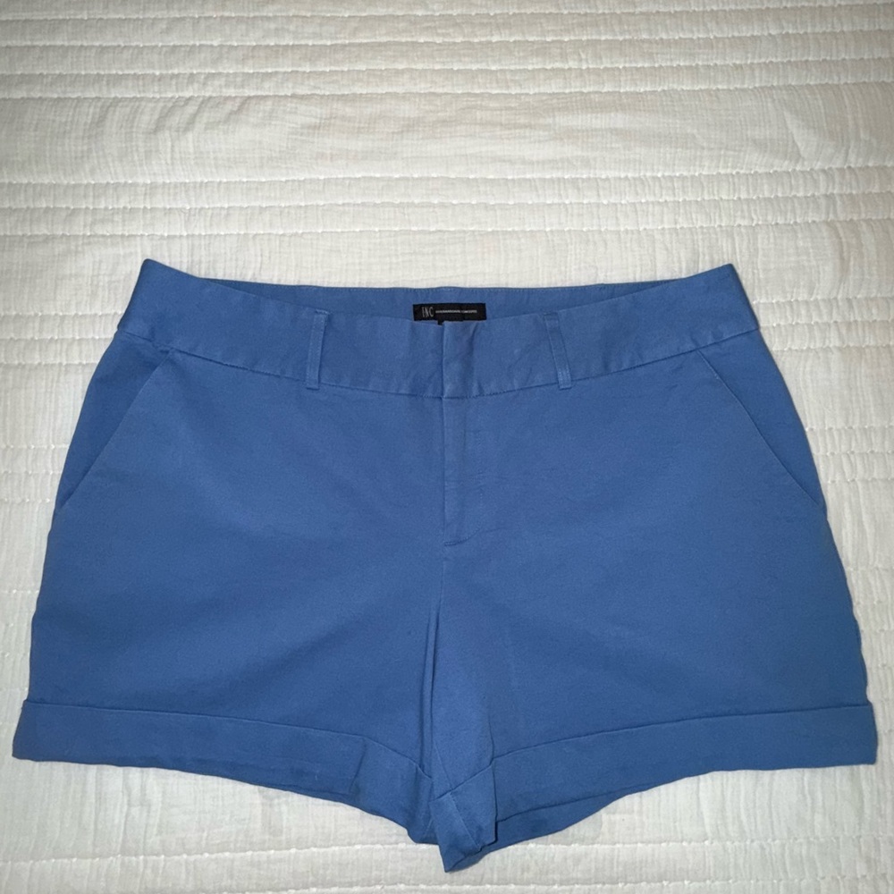 INC International Concepts Blue Bermuda Shorts